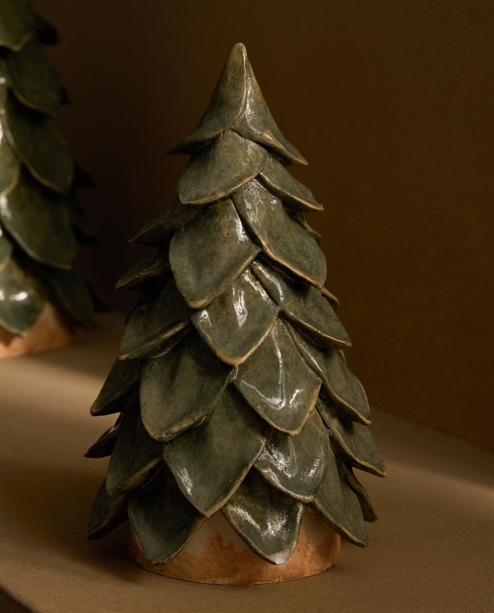 Imagen 0 de Árbol de mesa de resina Navidad
