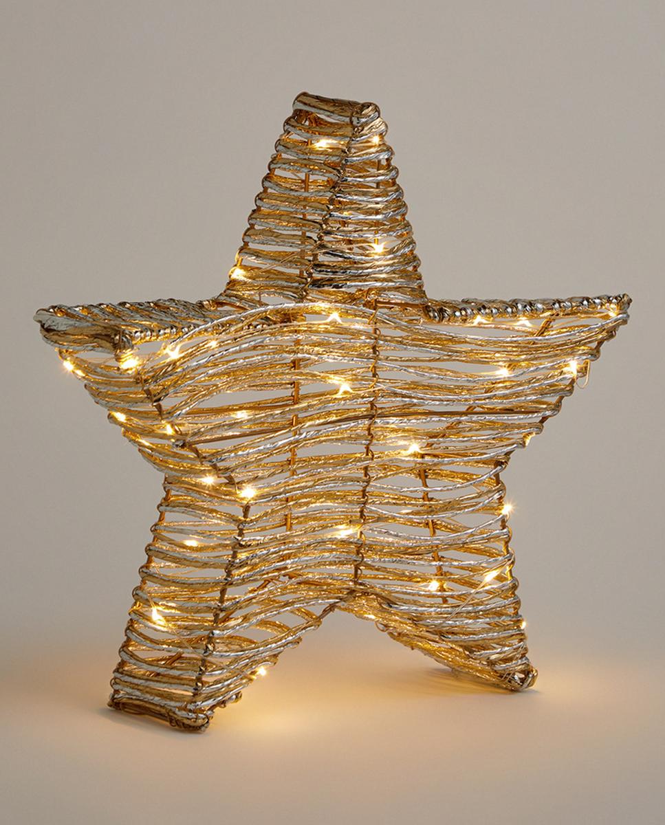 Imagen 0 de Estrella de mesa con luz LED Navidad El Corte Inglés