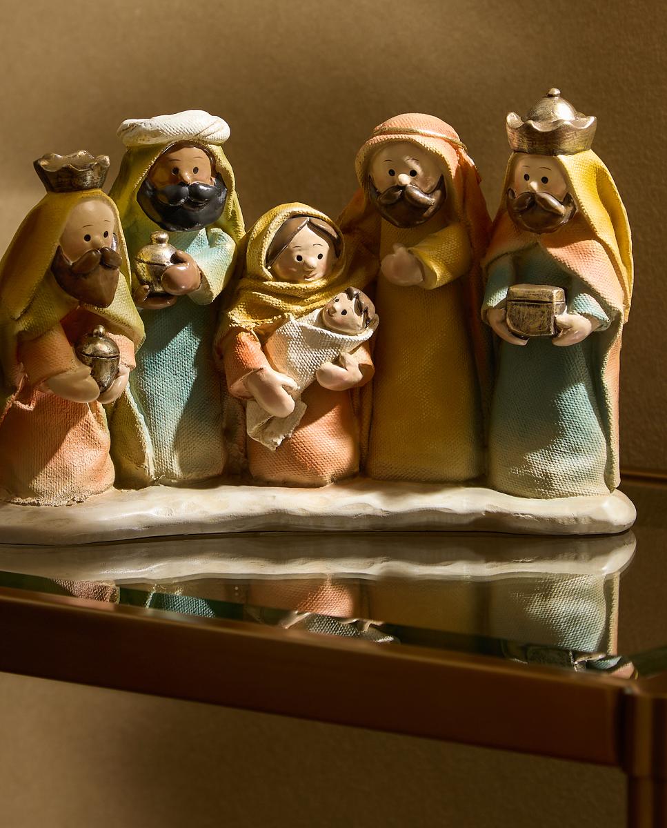 Imagen 0 de Figura monopieza infantil tela Navidad