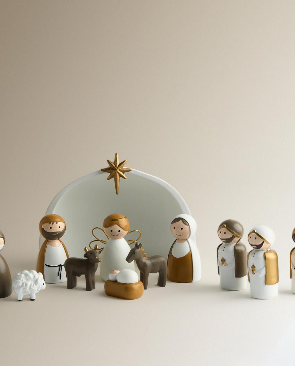 Imagen 0 de Set de figuras infantiles Nacimiento Navidad