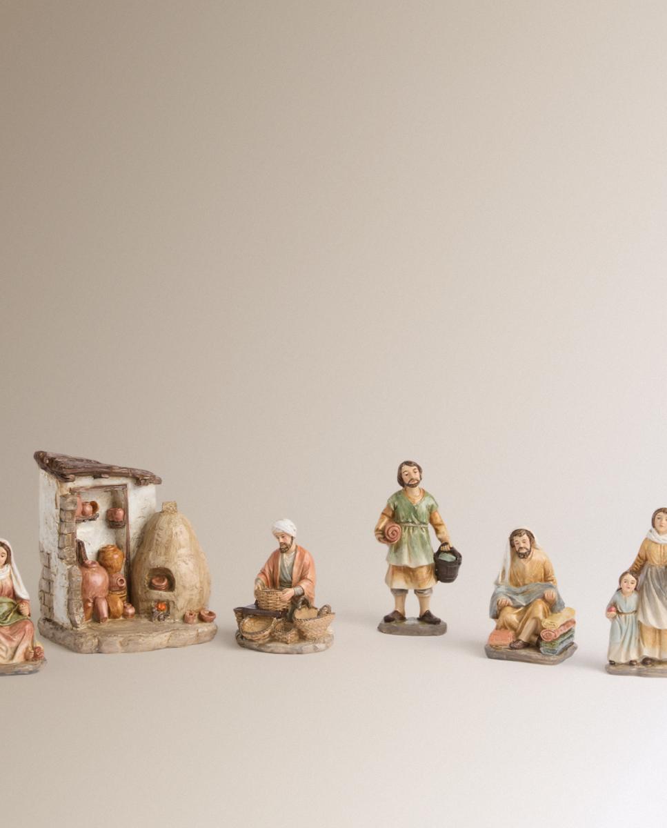 Imagen 0 de Set de figuras mercaderes Nacimiento Navidad