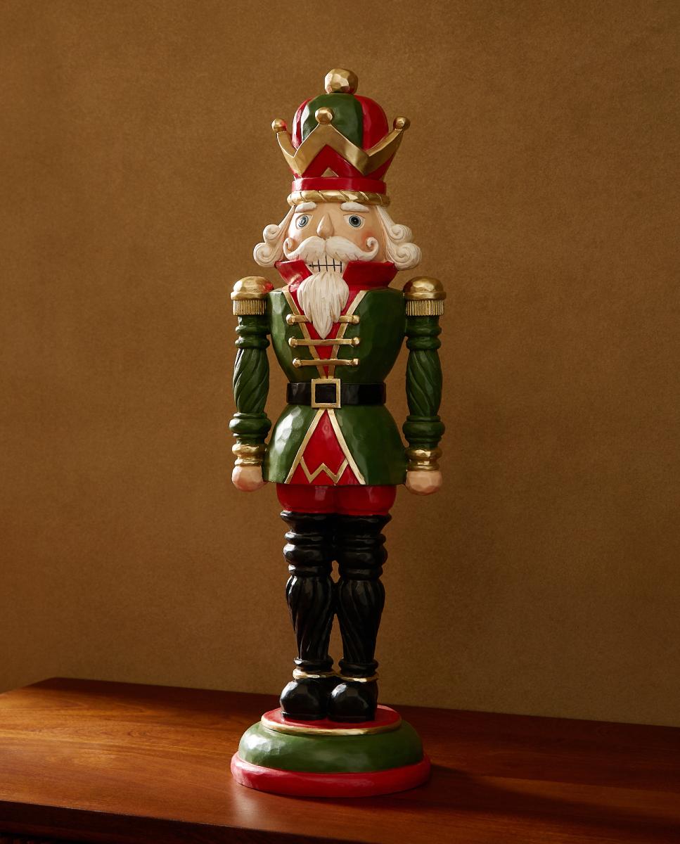 Imagen 0 de Figura Cascanueces tallado Navidad