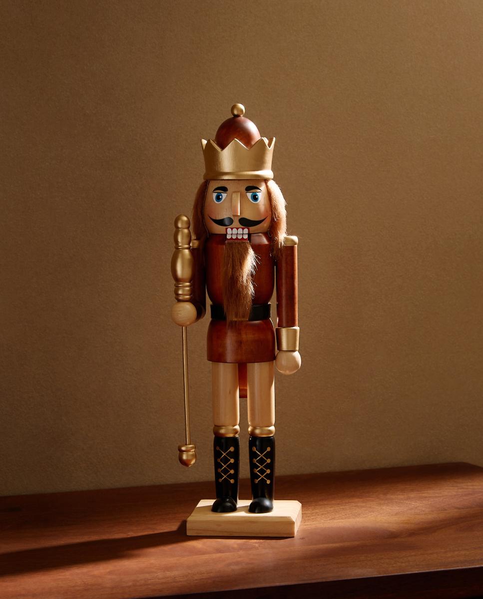 Imagen 0 de Figura Cascanueces Soldadito Natural Navidad