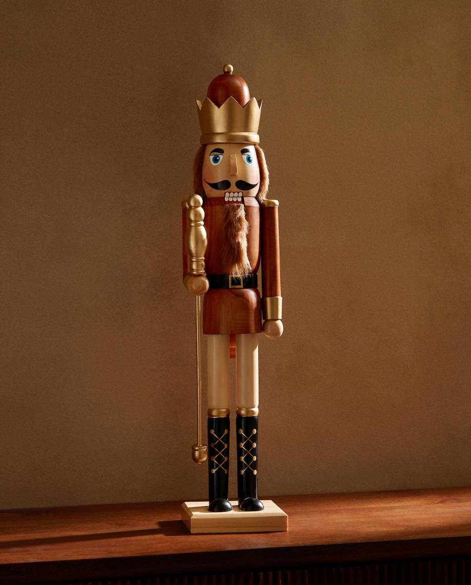 Imagen 0 de Figura Cascanueces Natural Navidad