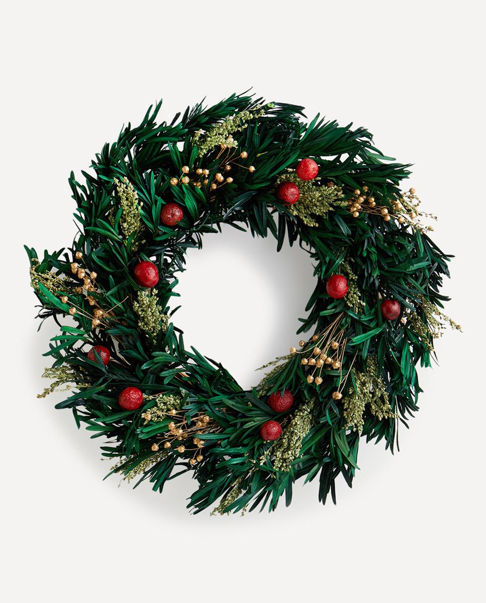 Imagen 0 de Corona Preservada Frutos Navidad El Corte Inglés