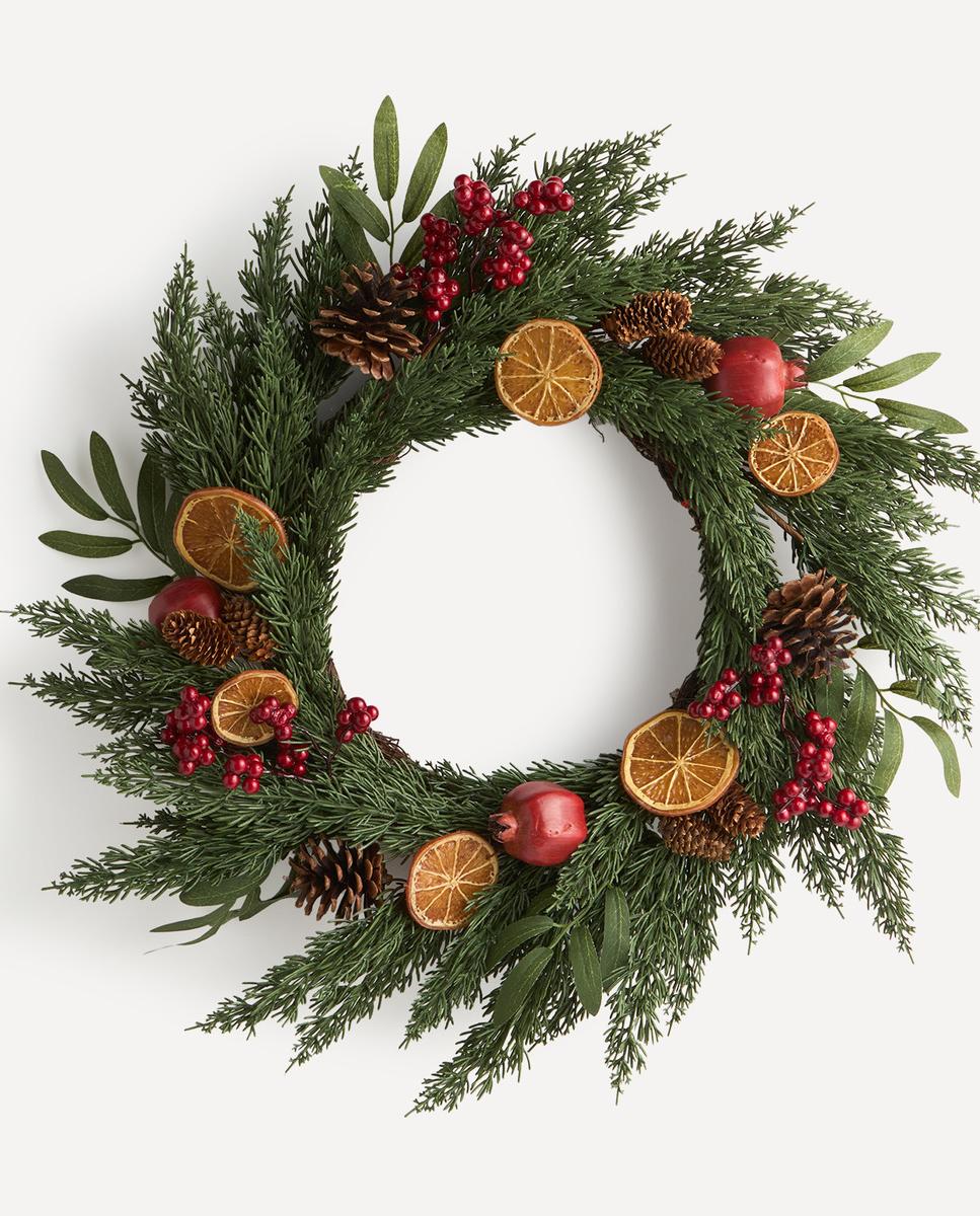 Imagen 0 de Corona Frutas Navidad El Corte Inglés
