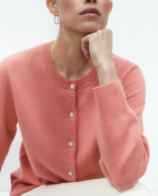 Imagen 0 de Chaqueta 100% Cashmere de mujer básica