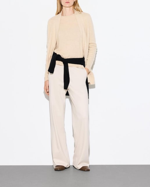 Imagen 0 de Chaqueta de punto relajada de mujer 100% cashmere