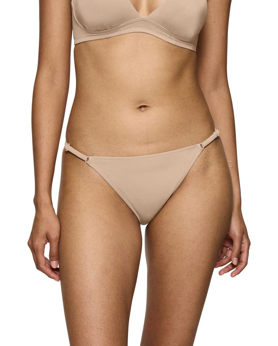 Imagen 0 de Braguita de bikini de baja cobertura con laterales ajustables