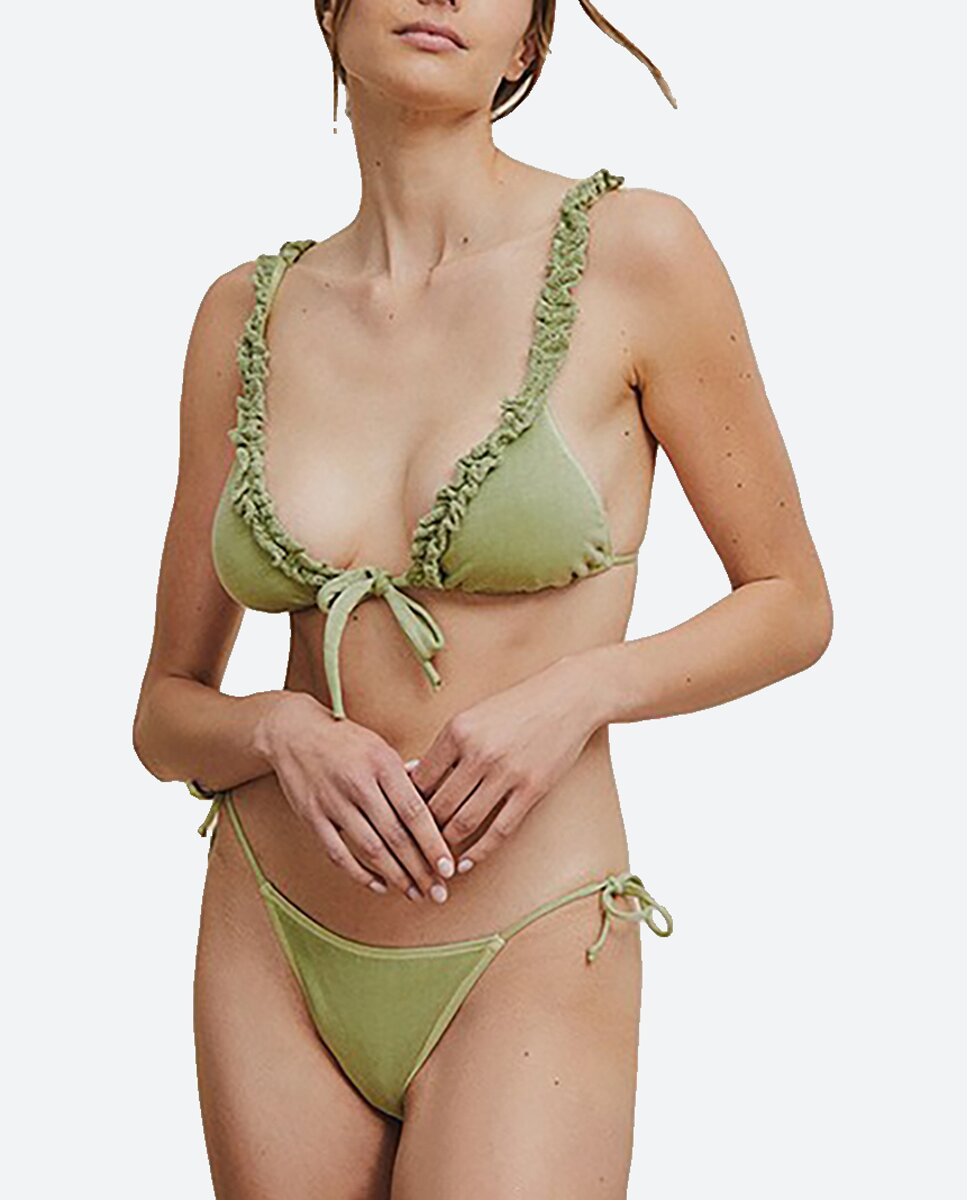 Imagen 0 de Bikini top volantes