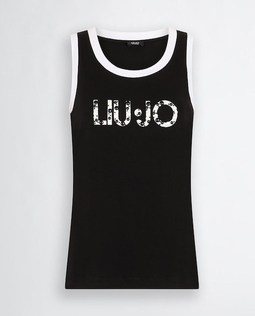 Imagen 0 de Camiseta tirantes lisa con logo