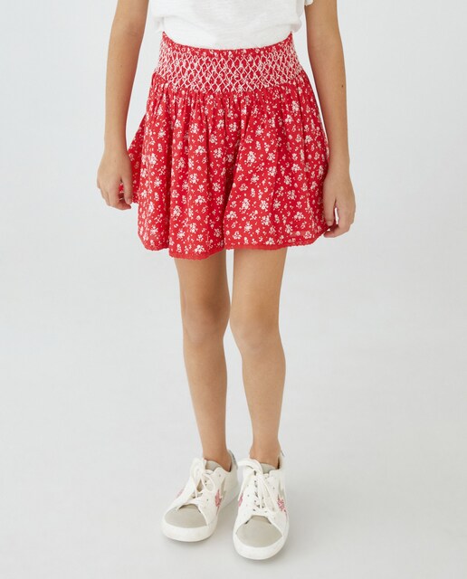 Imagen 0 de Falda de niña estampada