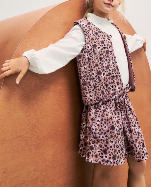 Imagen 0 de Chaleco micropana estampado de nilña