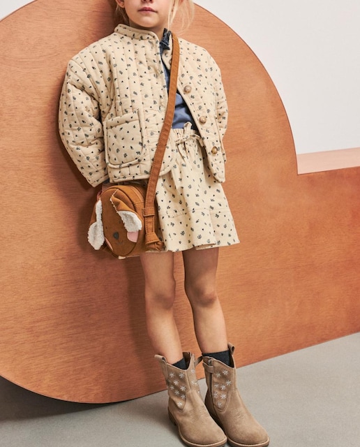 Imagen 0 de Chaqueta micropana estampada de niña