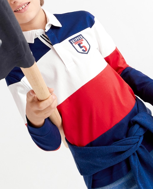 Imagen 0 de Polo de niño manga larga cortes número