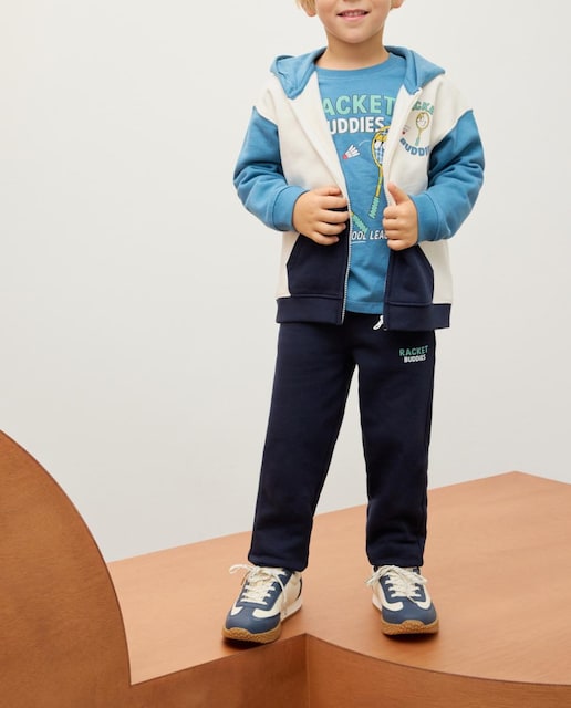 Imagen 0 de Conjunto largo de 3 piezas fantasía rayas de niño