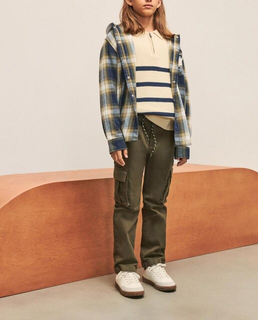 Imagen 0 de Pantalón cargo gomas de niño