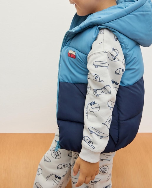 Imagen 0 de Chaleco color block de niño