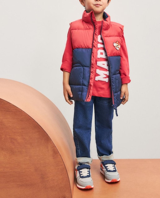 Imagen 0 de Chaleco estampado licencia Mario Bross de niño