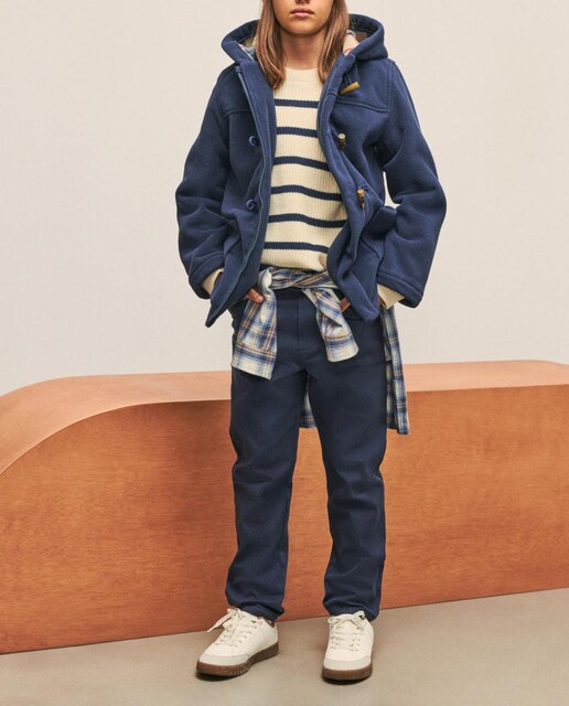 Imagen 0 de Trenka paño fantasía cuadros en interior de niño