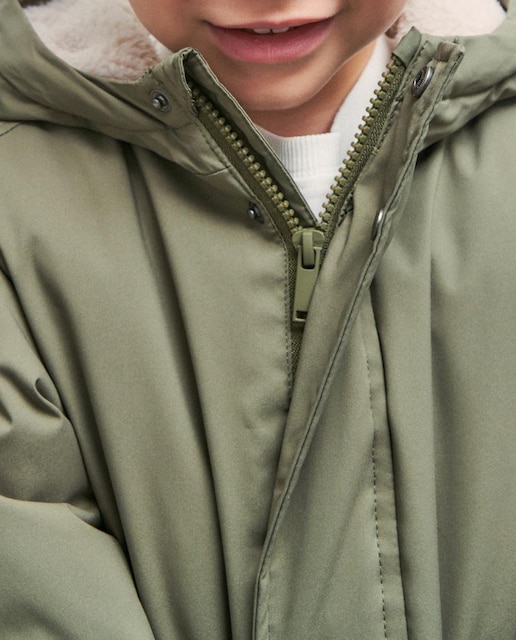 Imagen 0 de Parka coreana con bolsillos de niño