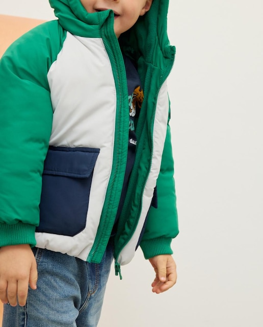 Imagen 0 de Parka de niño color block