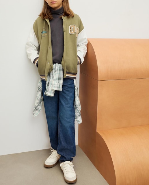 Imagen 0 de Sudadera bomber capucha de niño