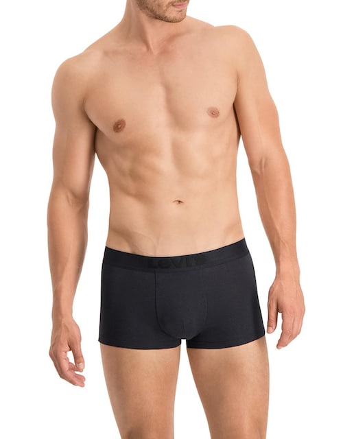 Imagen 0 de Pack de tres bóxers de punto de hombre negros