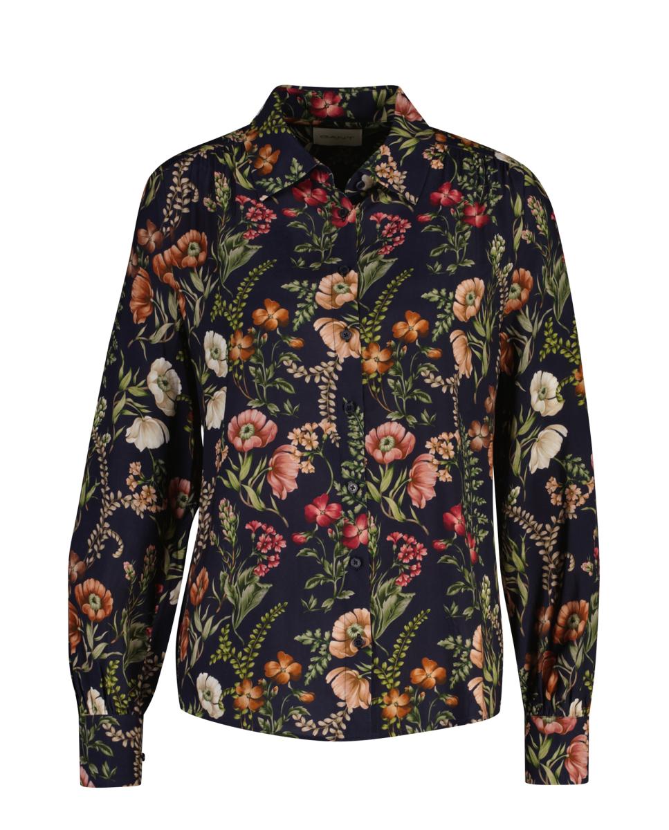 Imagen 0 de Camisa de mujer de viscosa con estampado floral