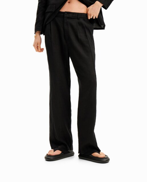 Imagen 0 de Pantalón sastre rústico de mujer