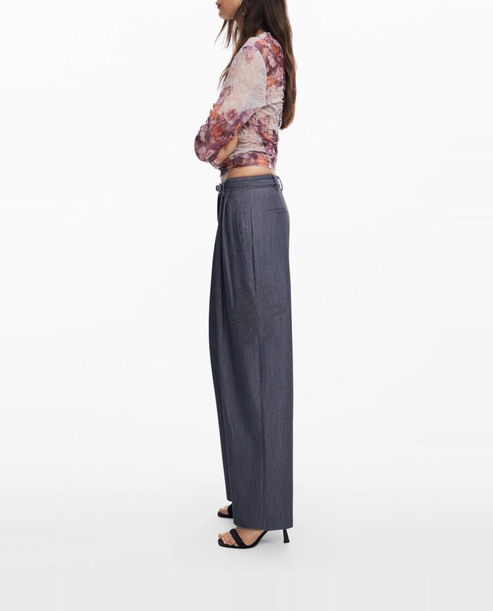 Imagen 0 de Pantalón largo recto de mujer