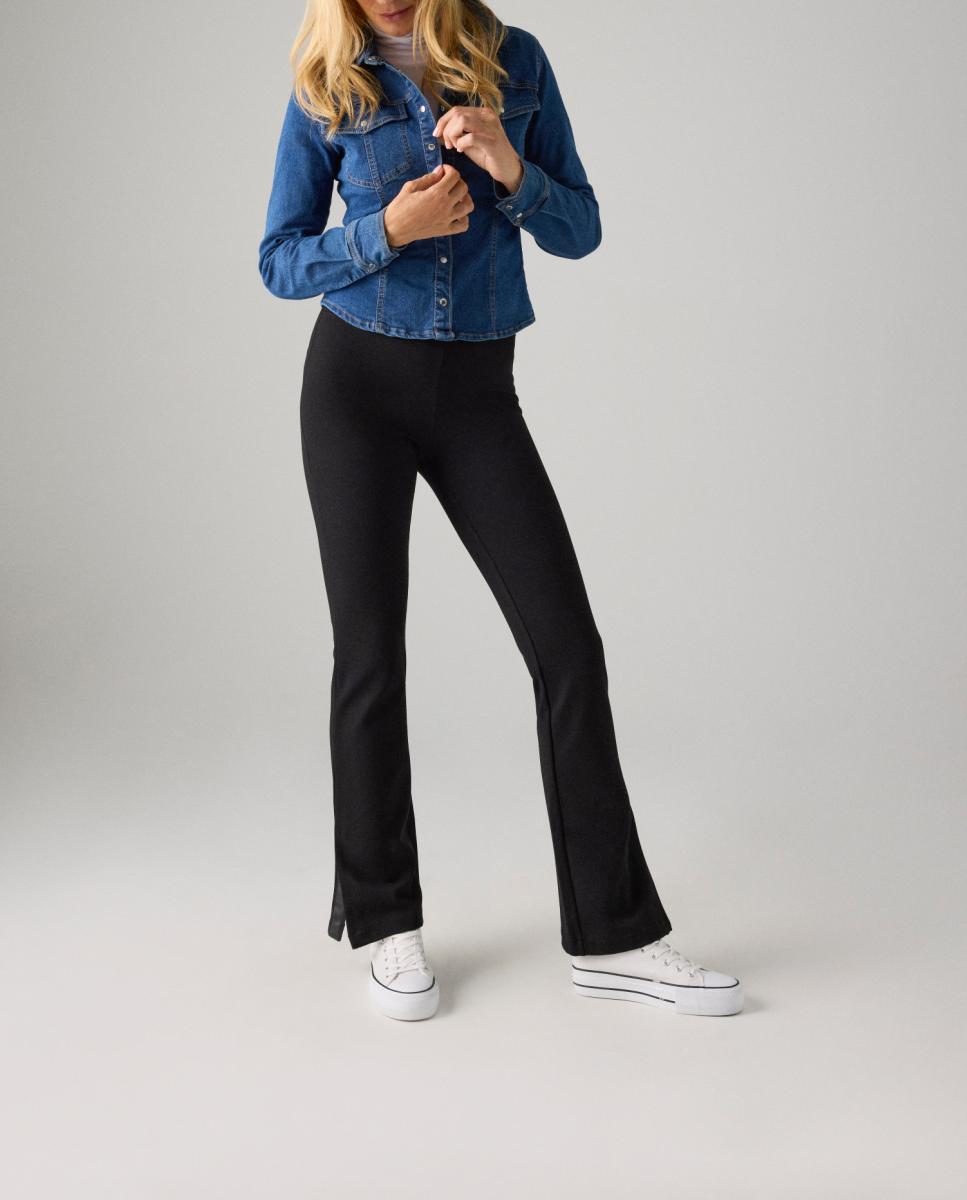 Imagen 0 de Leggings para mujer de estilo recto y liso