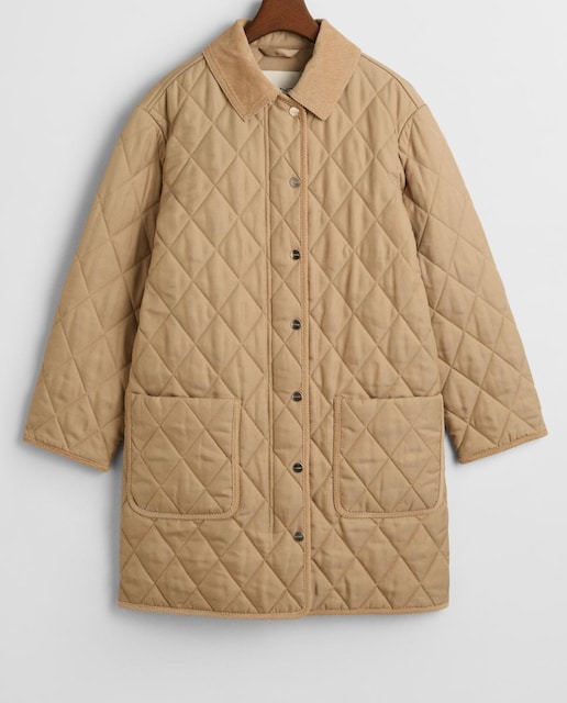 Imagen 0 de Abrigo de mujer acolchado repelente de agua