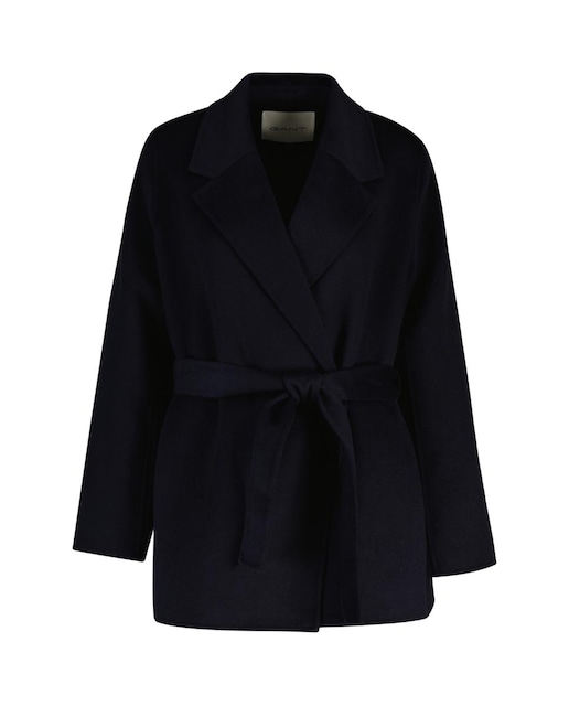 Imagen 0 de Chaqueta de mujer de corte normal y cinturón extraible