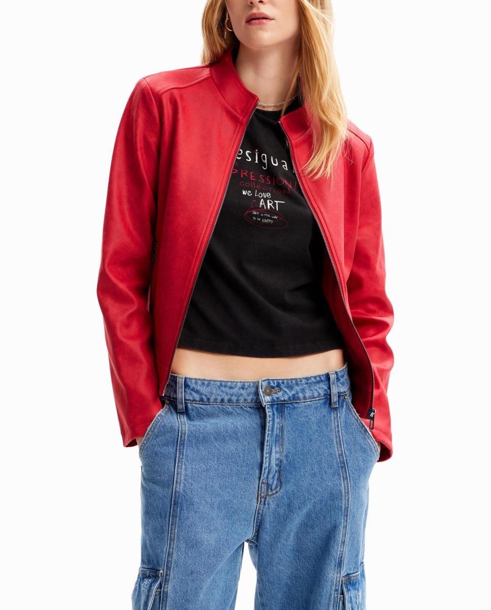 Imagen 0 de Cazadora biker slim