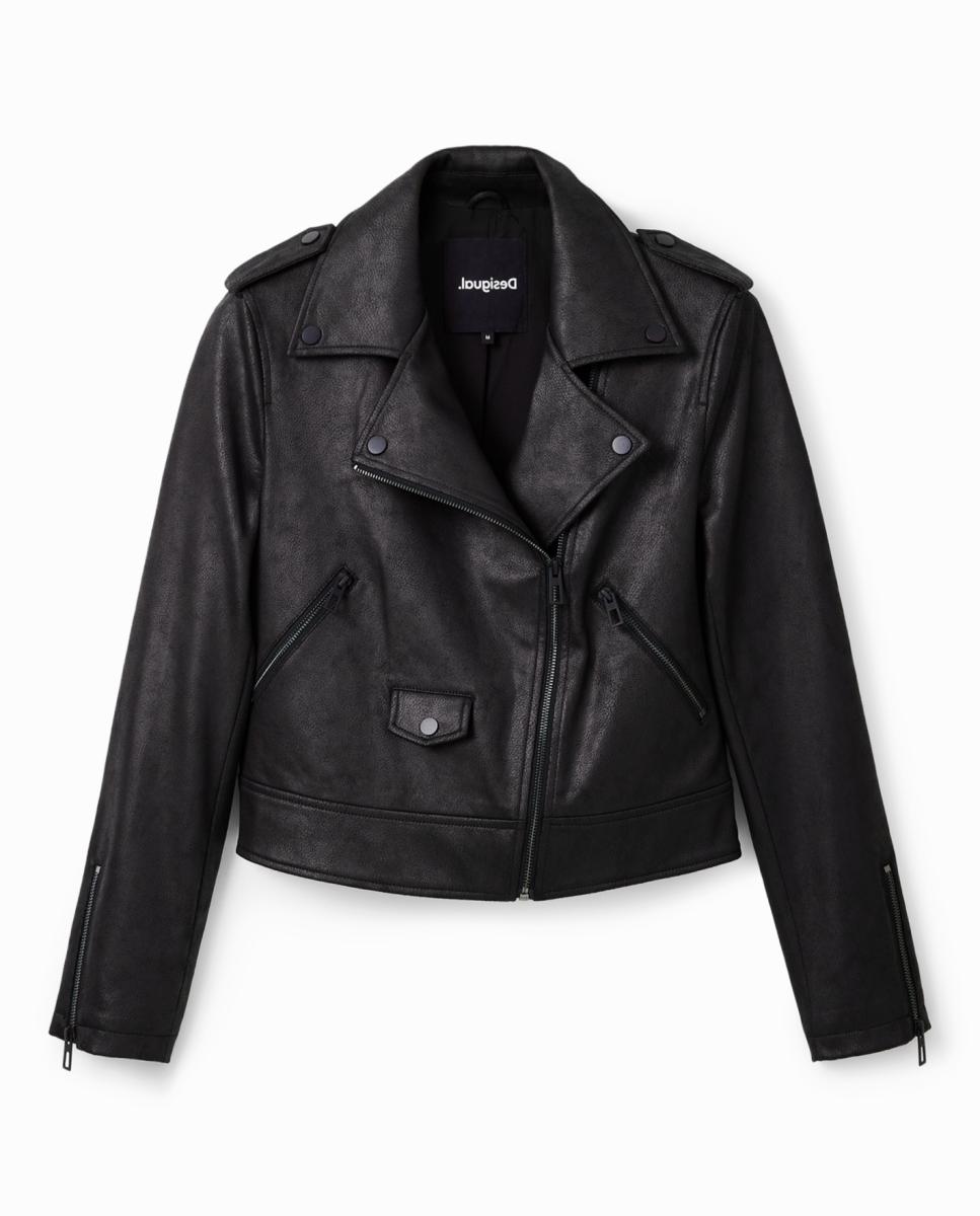 Imagen 0 de Cazadora biker slim