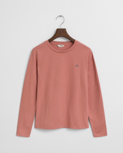 Imagen 0 de Camiseta de mujer manga larga con logo bordado