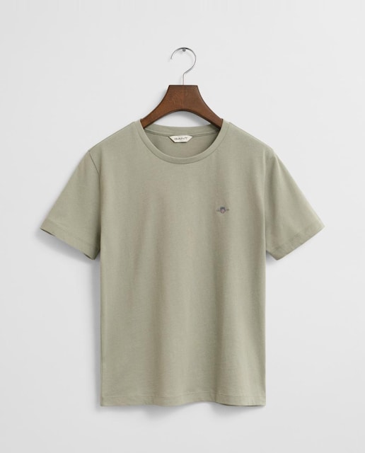 Imagen 0 de Camiseta de mujer de manga corta cuello redondo