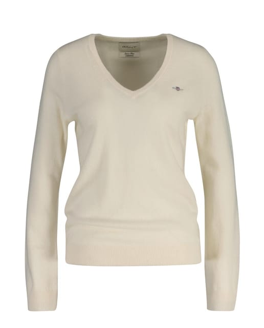 Imagen 0 de Jersey de mujer cuello Vy corte regular