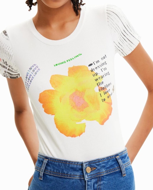 Imagen 0 de Body canalé estampados de mujer