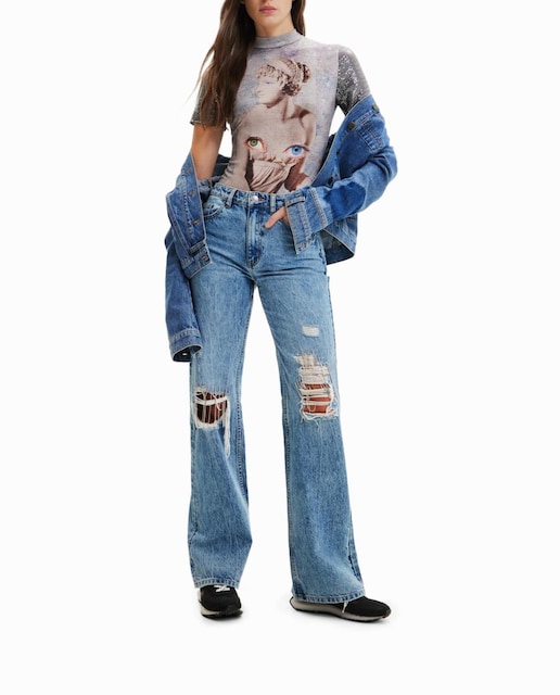 Imagen 0 de Body punto metalizado de mujer