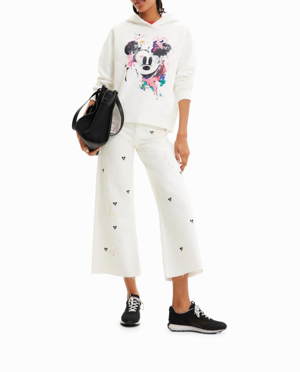 Imagen 0 de Sudadera Mickey Mouse splatter de mujer