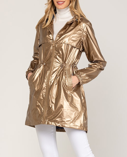 Imagen 0 de Chubasquero largo de mujer