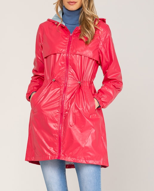 Imagen 0 de Chubasquero largo de mujer