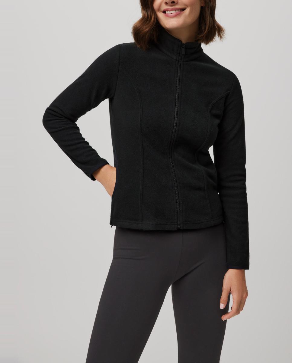 Imagen 0 de Chaqueta polar de manga larga de mujer