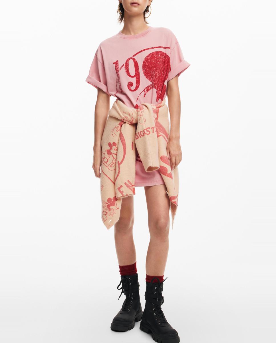 Imagen 0 de Vestido corto Mickey Mouse de mujer