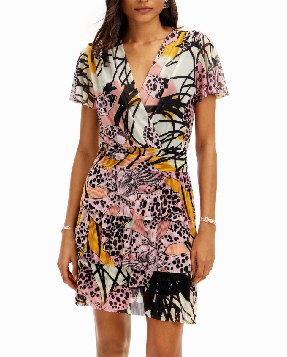 Imagen 0 de Vestido mini orquídeas M. Christian Lacroix de mujer