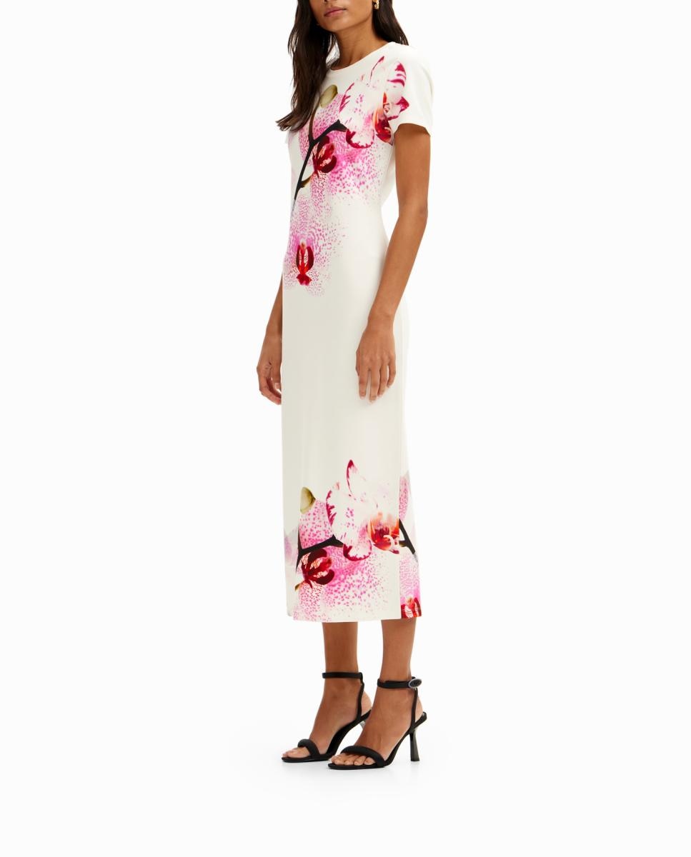 Imagen 0 de Vestido midi orquídeas M. Christian Lacroix de mujer