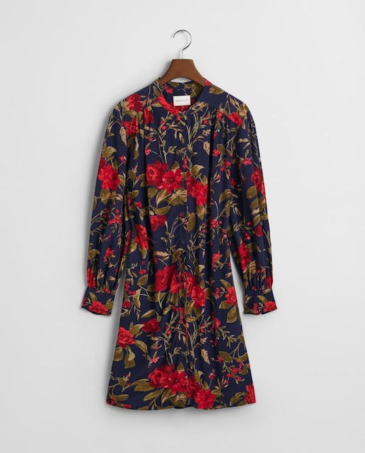 Imagen 0 de Vestido de viscosa con estampado de rosas