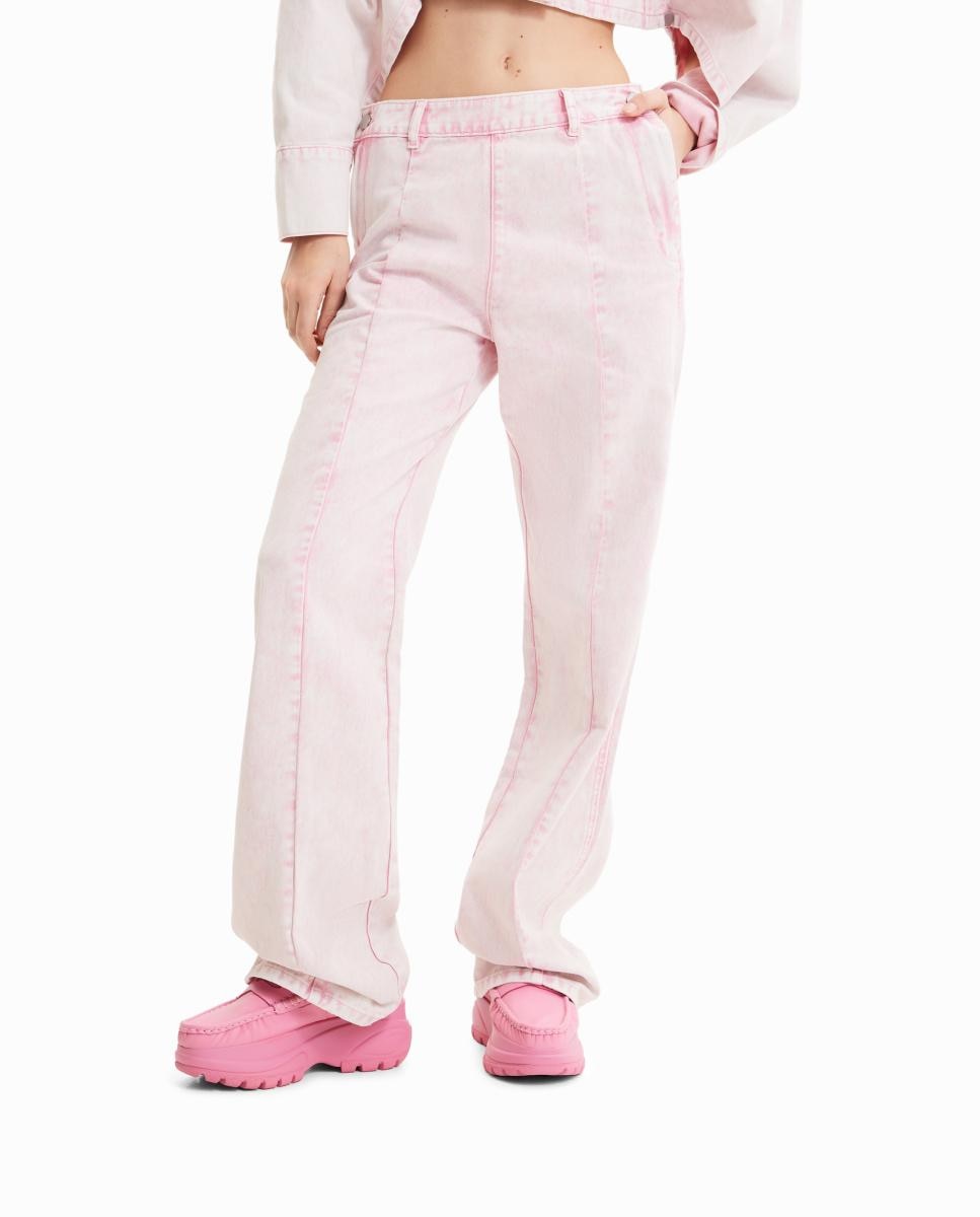 Imagen 0 de Vaqueros Wide leg straight Maitrepierre de mujer